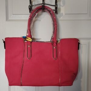 Pink Tote Bag